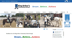 Desktop Screenshot of kingarthurs.org.uk